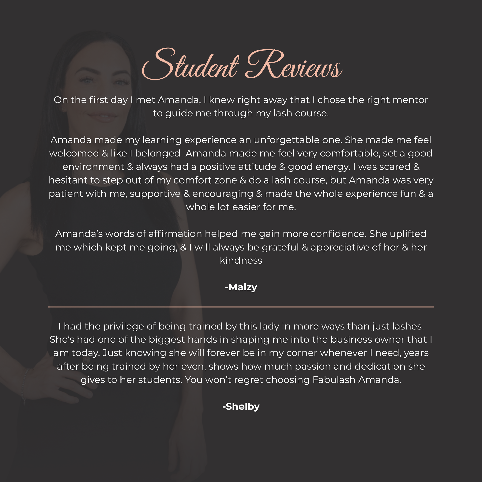 LASH EXTENSIONS MASTERY: ONLINE TRAINING