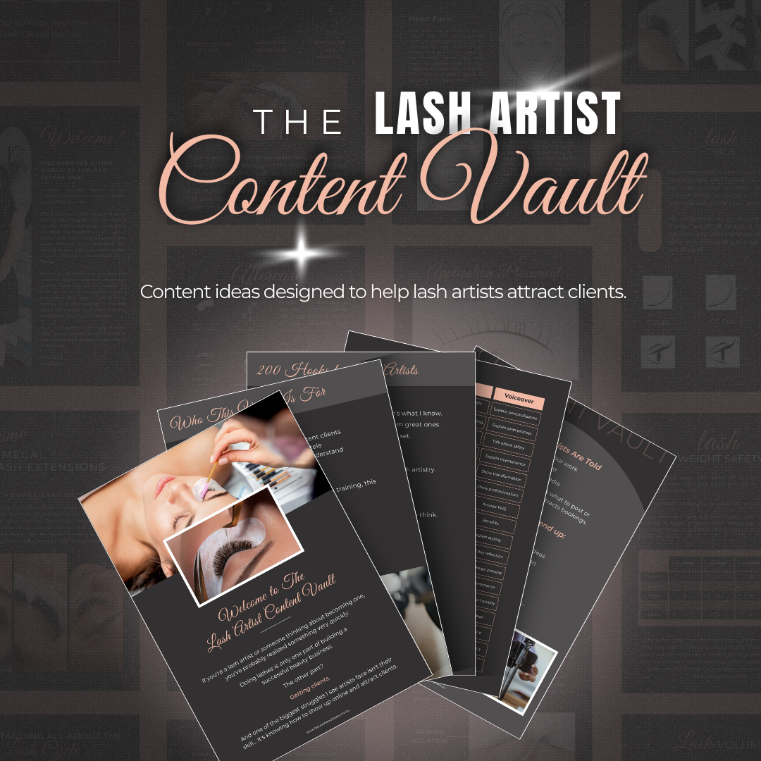 LASH ARTIST CONTENT VAULT