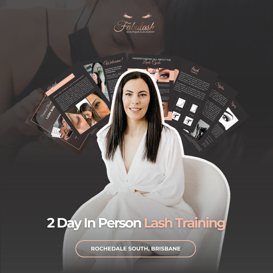 LASH EXTENSIONS MASTERY: 2 DAY IN-PERSON TRAINING