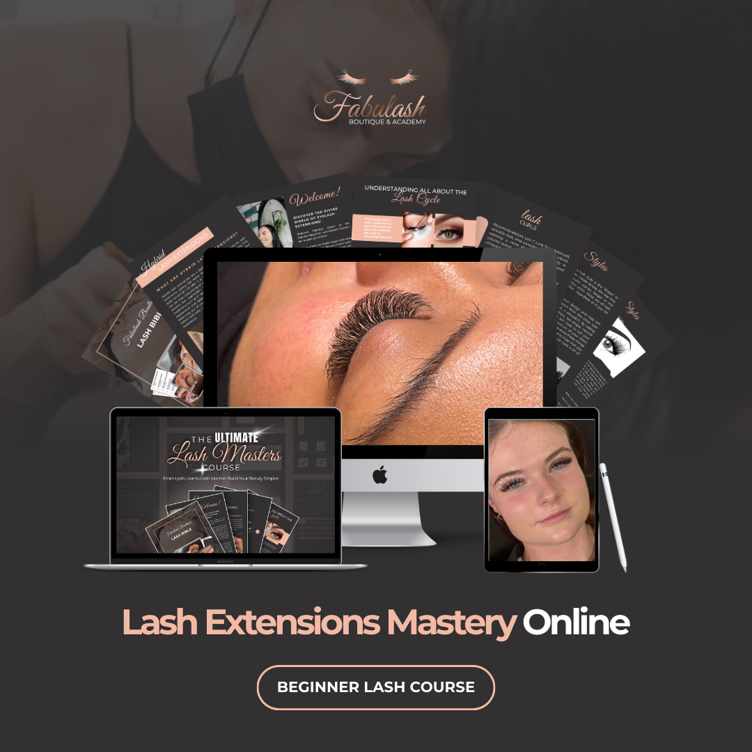 LASH EXTENSIONS MASTERY ONLINE