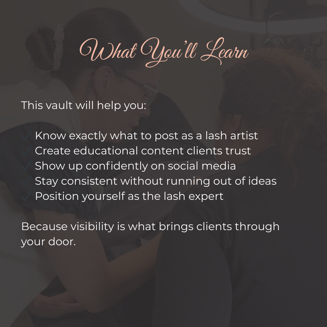 LASH ARTIST CONTENT VAULT