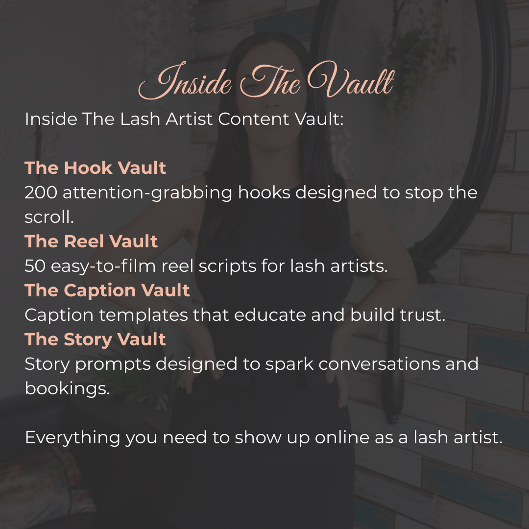 LASH ARTIST CONTENT VAULT