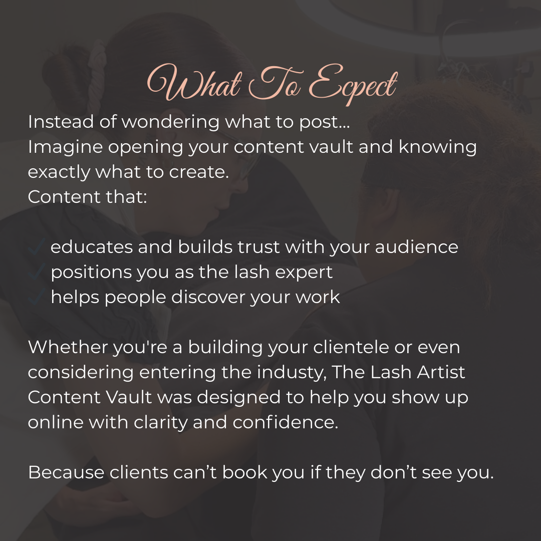 LASH ARTIST CONTENT VAULT