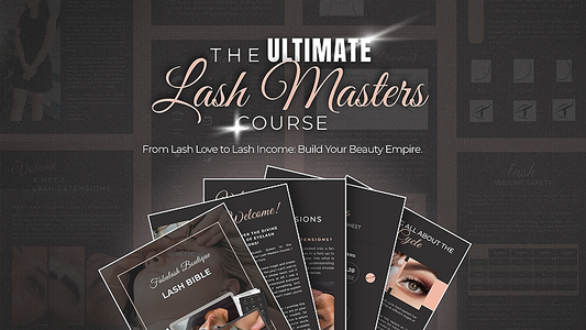 LASH EXTENSIONS MASTERY ONLINE